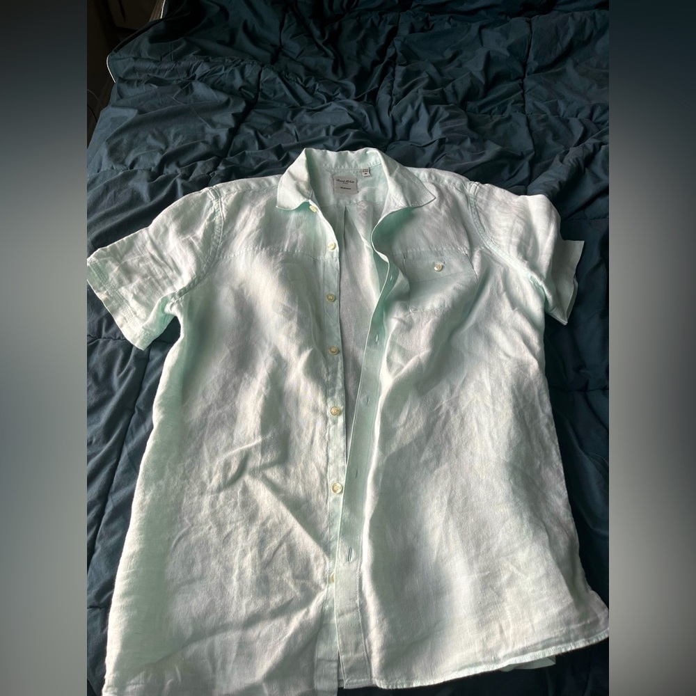 Baird McNutt Linen Half-Sleeve shirt